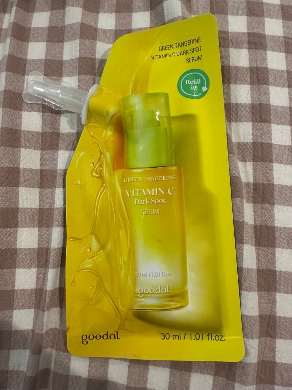 Goodal Green Tangerine Vitamin-C Dark Spot Serum refill